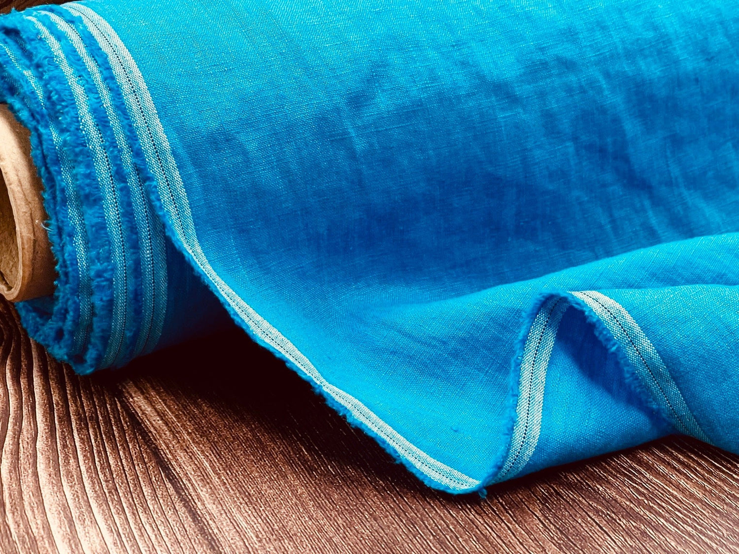 Washed and softened 100% linen - from 125-185 g/m2