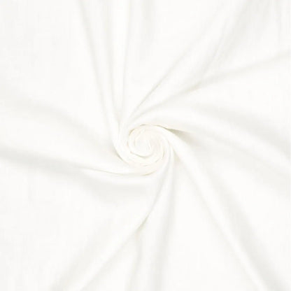 100% Mīkstināts lins - piena balts 165 g/m²