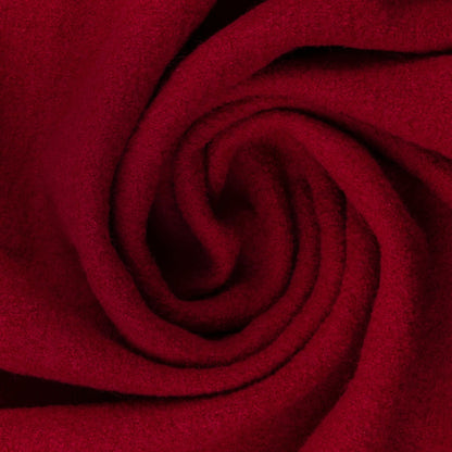 Tissu 100 % laine - rouge 385 g/m²