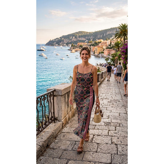 100 % Viskosestoff – Boho-Stil – online erhältlich bei Charlottes Stoffe