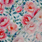 Attēls ar 100% Viskozes audums - krūmrozītes 135 g/m² – pieejams Šarlotes audumi