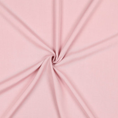 Tissu 100 % viscose - rose poudré 110 g/m²