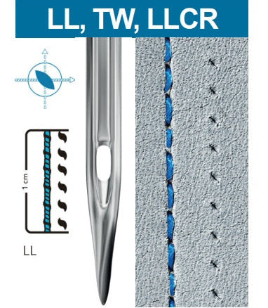Adatas rūpnieciskajām šujmašīnām SCHMETZ 134 LL - ādai (10gab.)