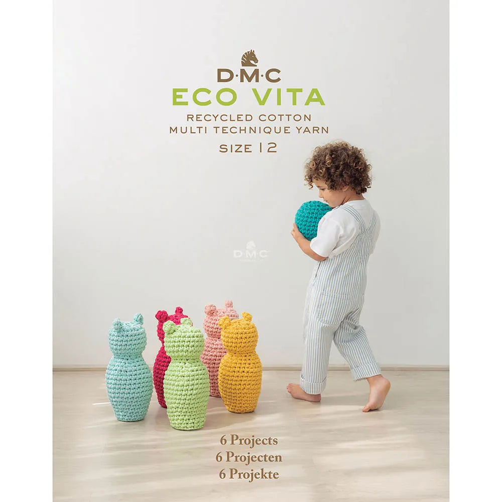 Tamborēšanas žurnāls DMC Eco Vita bērnu istabai ENG, DE