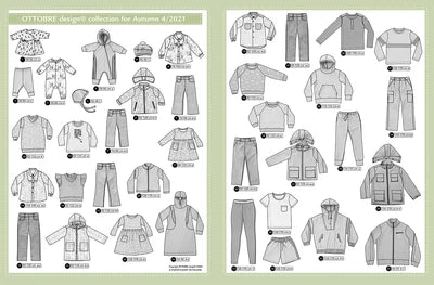OTTOBRE design Kids Herbst – Schnittmusterzeitschrift für Kinderkleidung auf Englisch