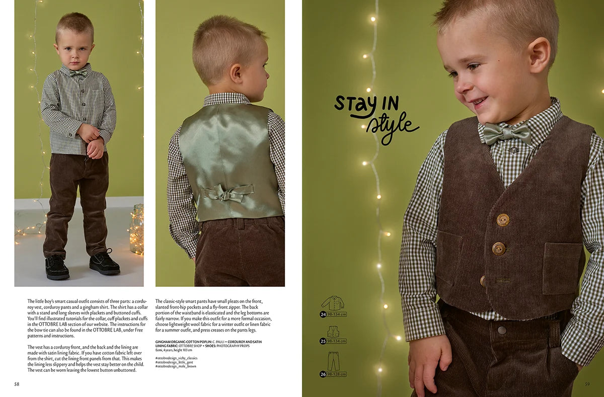 OTTOBRE design Kids 6/2022 – bērnu apģērbu piegrieztņu žurnāls angļu valodā