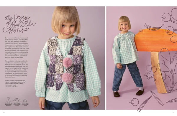 OTTOBRE design Kids 4/2023 – bērnu apģērbu piegrieztņu žurnāls angļu valodā