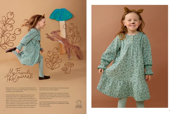 OTTOBRE design Kids 4/2023 – bērnu apģērbu piegrieztņu žurnāls angļu valodā