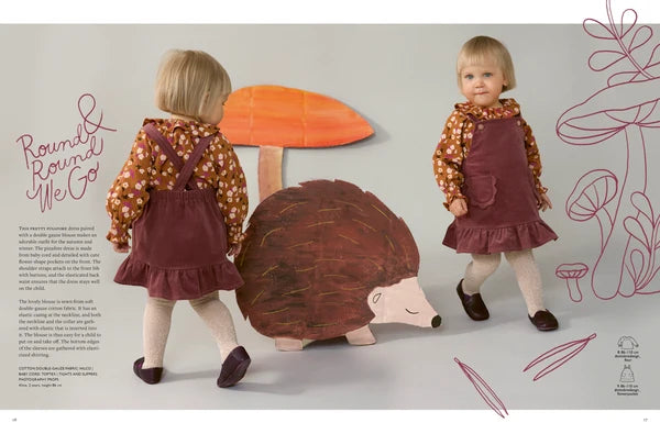 OTTOBRE design Kids 4/2023 – bērnu apģērbu piegrieztņu žurnāls angļu valodā