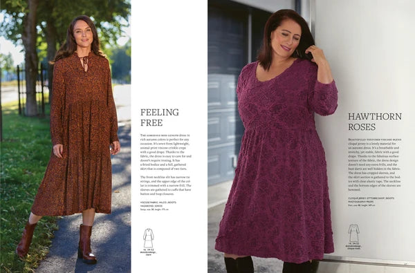 OTTOBRE design Woman 5/2023 – sieviešu apģērbu piegrieztņu žurnāls angļu valodā