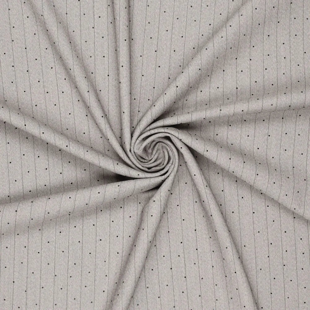 Anzugstoff – grau mit feinem Muster