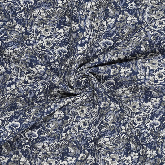Iris bleu tapisserie