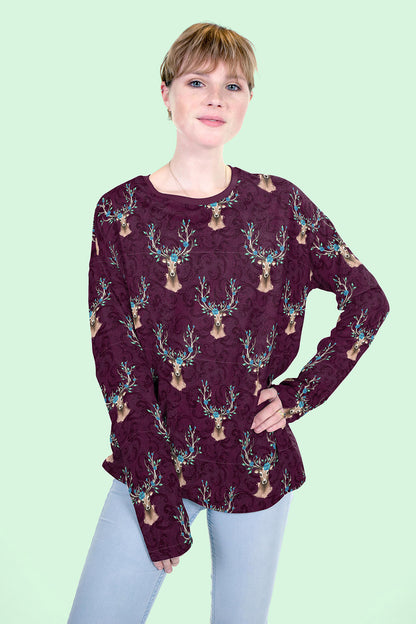 Cotton Loop Knit - Enchanted Forest