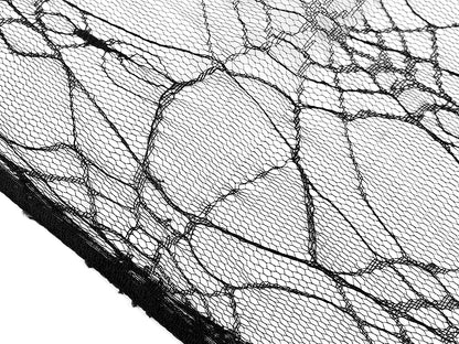 Stiff spiderweb tulle 27 g/m²-black