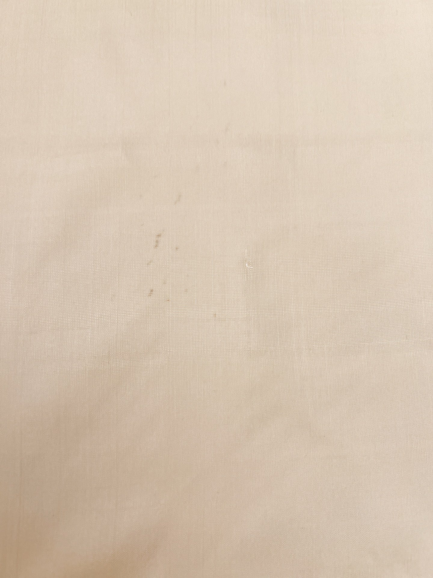 Tissu italien 100 % soie, blanc crème – 100 g/m²
