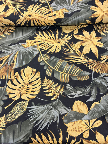 100% Cotton Fabric - Dark Sheets 125 g/m²
