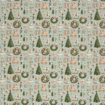 Premium 100% Baumwollstoff – Weihnachtszauber