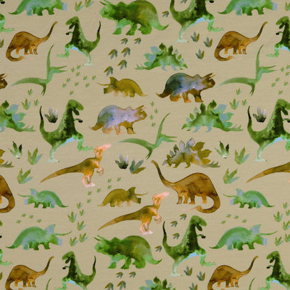 Kokvilnas trikotāža-dinozauri