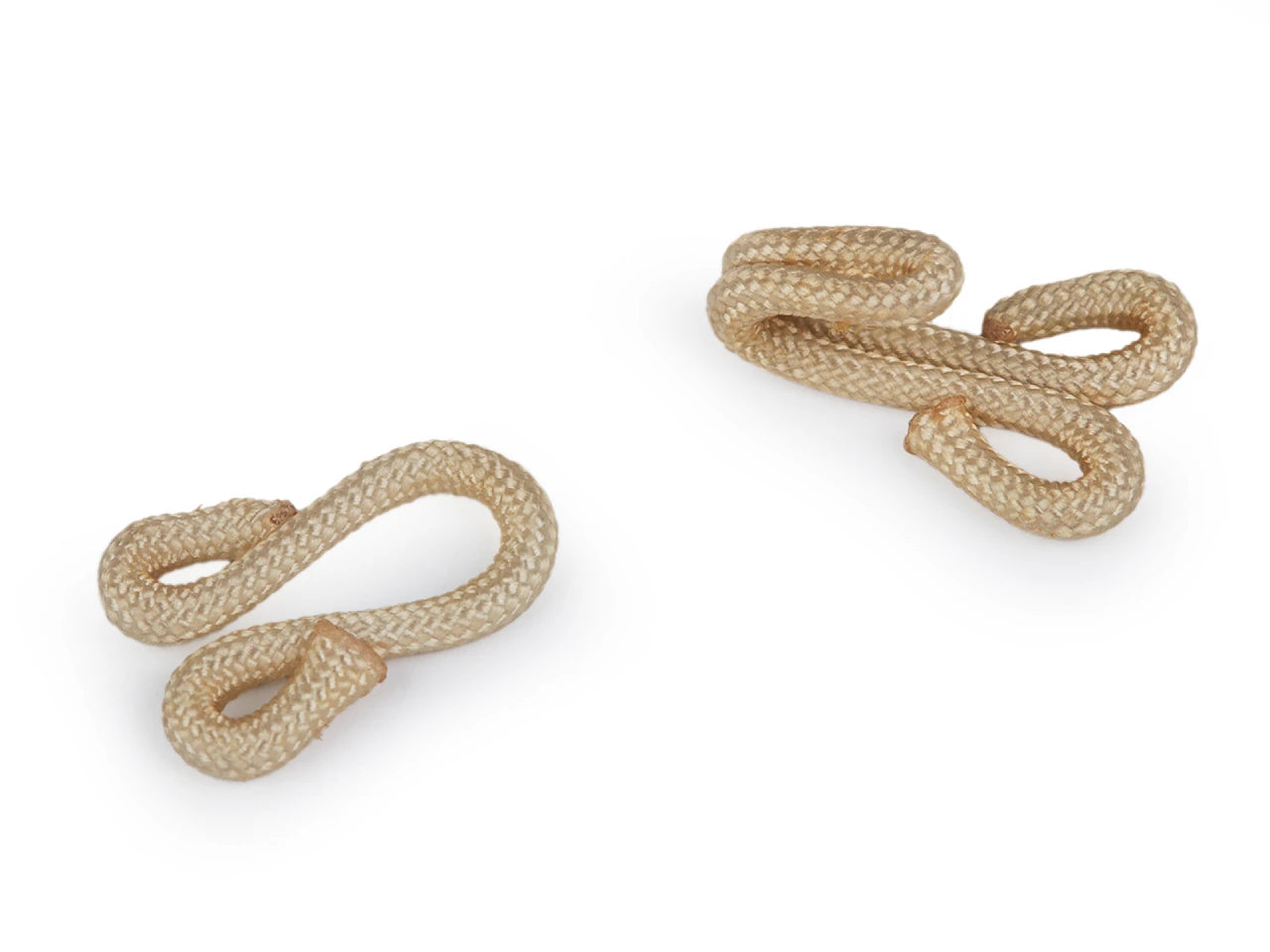 Metal hook with loop coated 20 mm 5 pairs|various shades