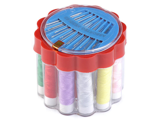 Šūšanas komplekts plastmasas kārbā