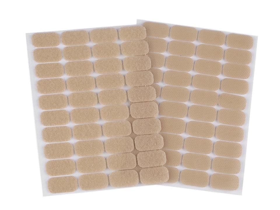 Pašlīmējoši Velcro taisnstūri 15 × 25 mm