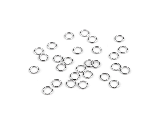 Nerūsējošā tērauda savienojošie gredzeni Ø6-10 mm (slēgti) 10g