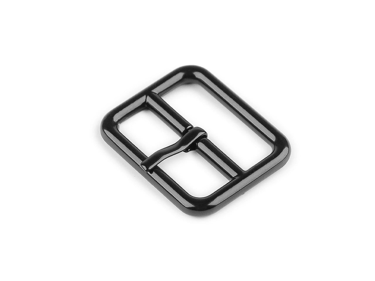 Metal buckle 25 mm-black (set of 10 pcs)