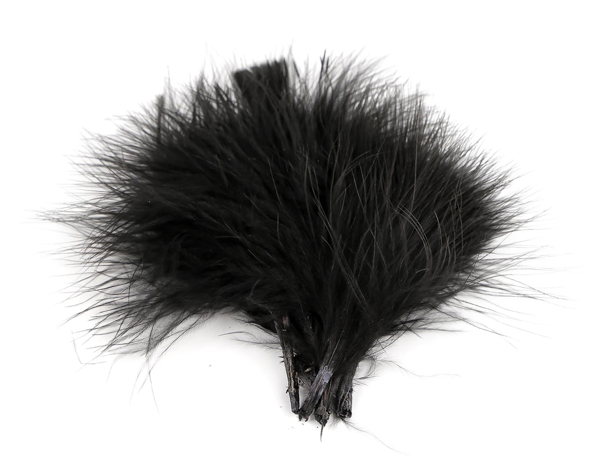 Marabufedern, 7–14 cm