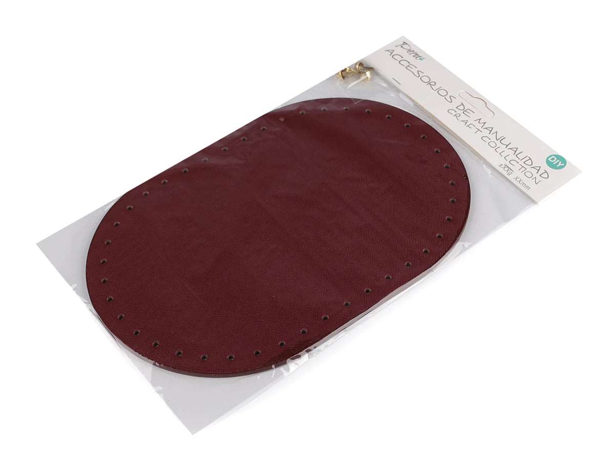 Taschenboden mit Metallfüßen – 18 × 27 cm
