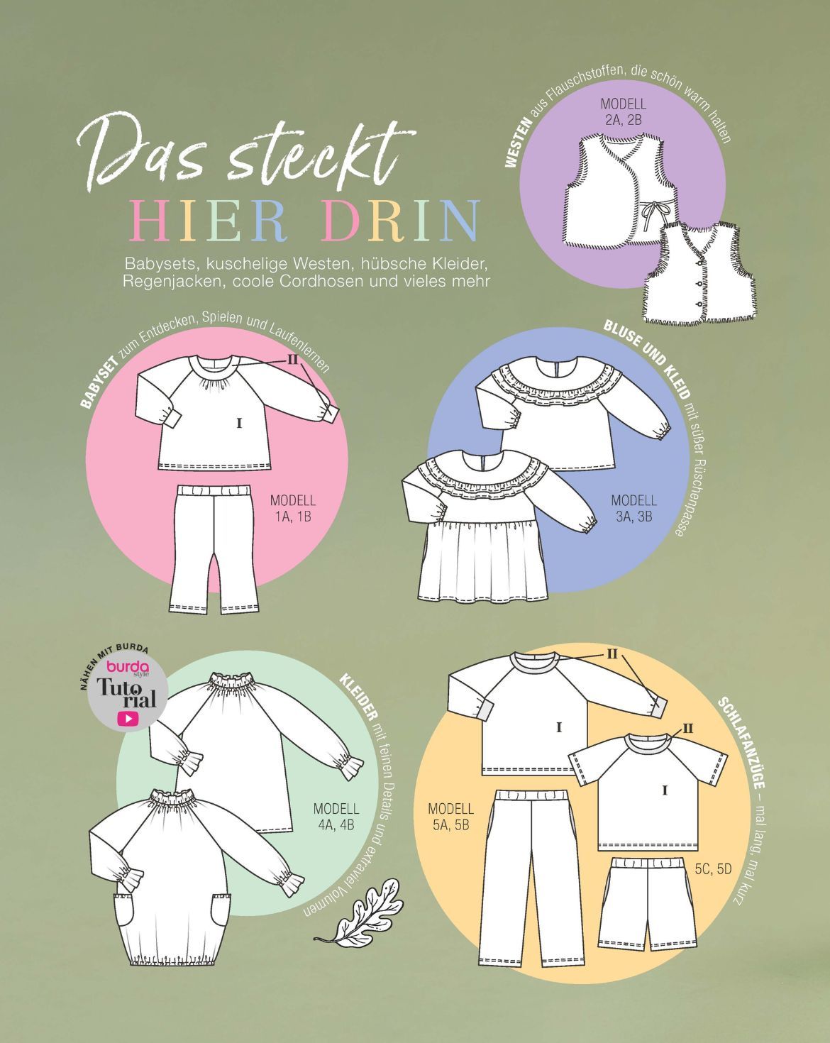 Burda Kids 02/2026 – Nähzeitschrift für Kinderkleidung mit Schnittmustern, auf Deutsch