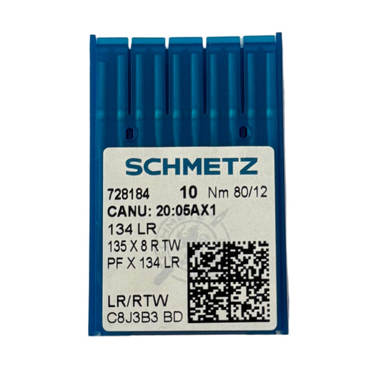 Adhesive needles for industrial sewing machines SCHMETZ 134 LR - for leather (10 pcs.)