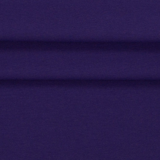 Kokvilnas cilpiņtrikotāža-tumši lillā 230 g/m²