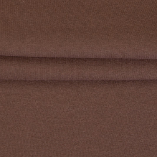 Cotton Padded Jersey - Cinnamon Brown
