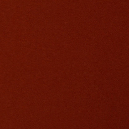 Tricot molletonné en coton - terracotta