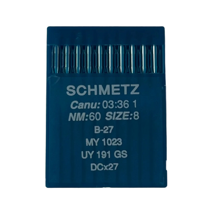 Aiguilles universelles pour surjeteuse industrielle SCHMETZ DCx27 (B-27) - 10 pièces