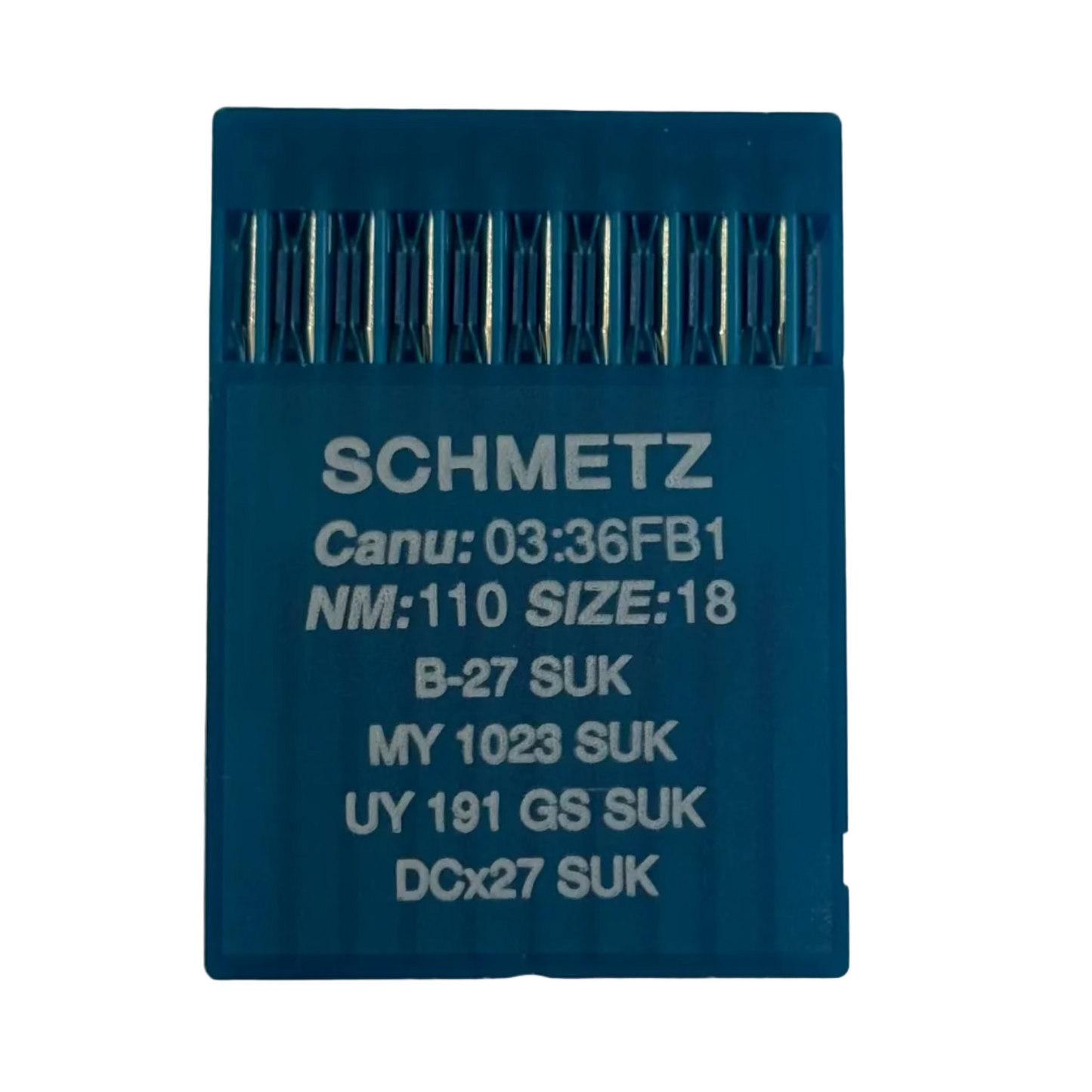 Râpes d’aiguilles pour surjeteuse industrielle SCHMETZ DCx27 (B-27) SUK pour maille et denim – 10 pièces