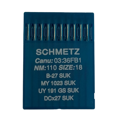 Râpes d’aiguilles pour surjeteuse industrielle SCHMETZ DCx27 (B-27) SUK pour maille et denim – 10 pièces