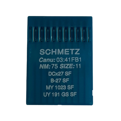Aiguilles industrielles pour surjeteuse SCHMETZ DCx27 (B-27) SUK SF pour maille très fine - 10 pièces