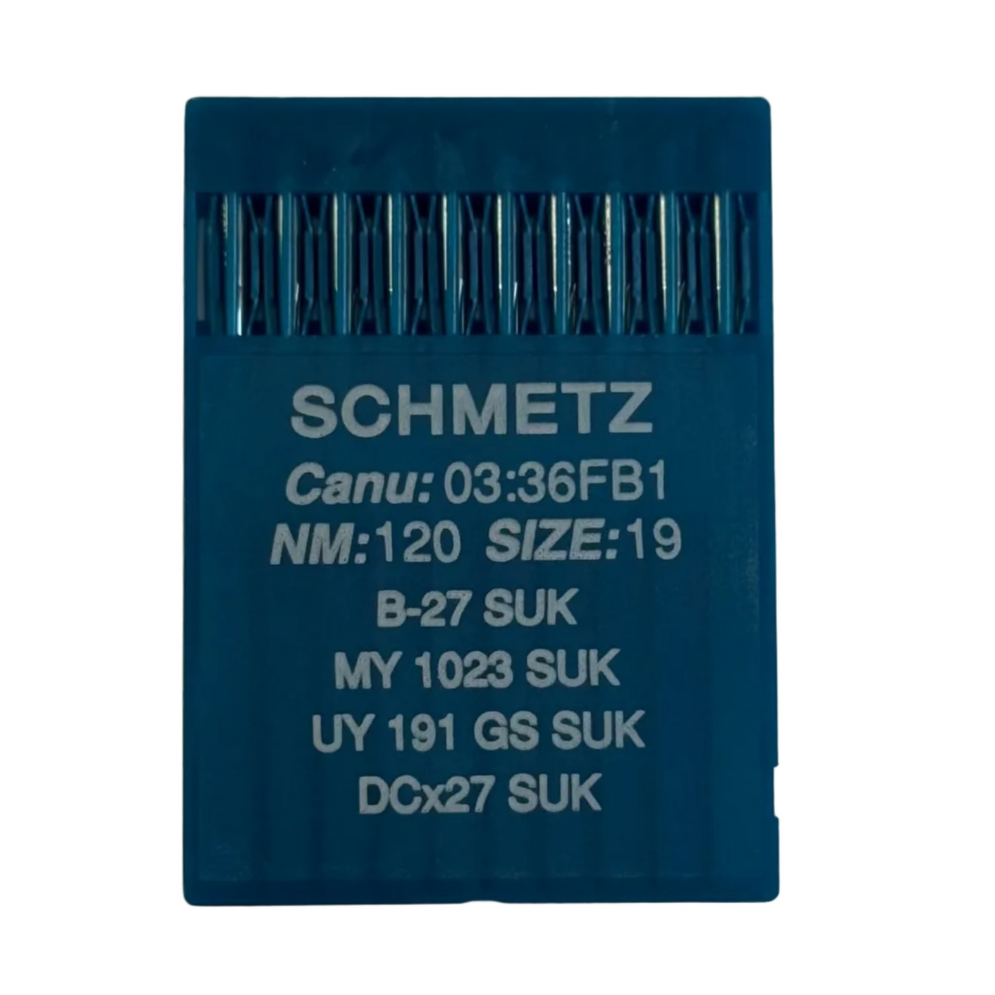 Râpes d’aiguilles pour surjeteuse industrielle SCHMETZ DCx27 (B-27) SUK pour maille et denim – 10 pièces