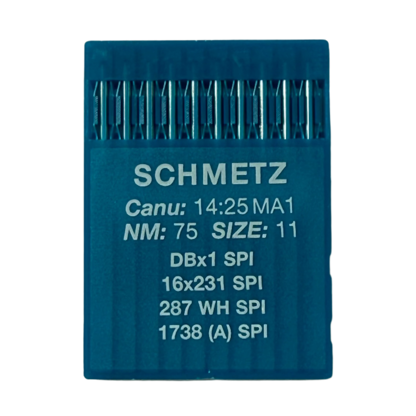 Needles for industrial sewing machines SCHMETZ DBx1 SPI – for dense and thin fabrics (10 pcs.)