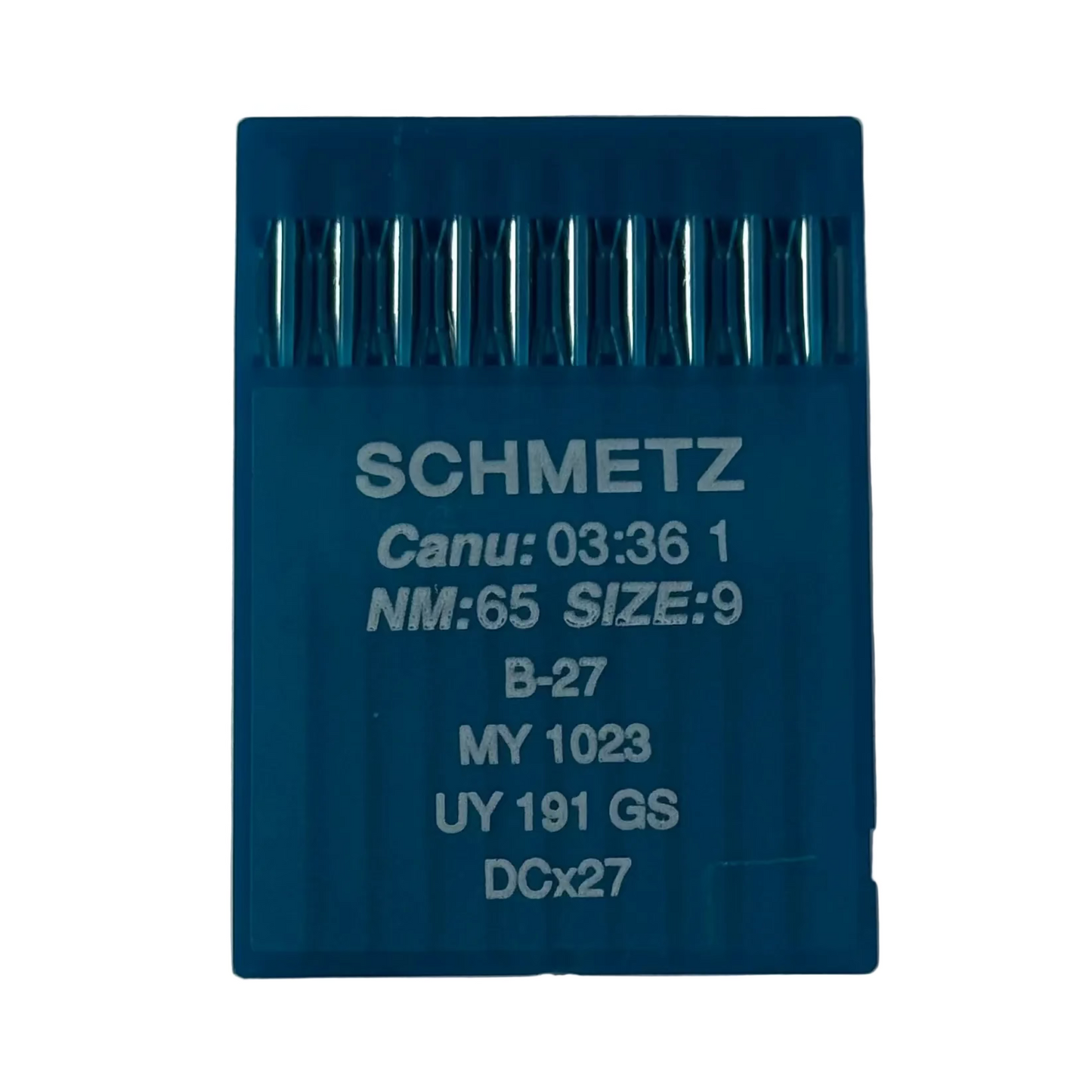 Aiguilles universelles pour surjeteuse industrielle SCHMETZ DCx27 (B-27) - 10 pièces