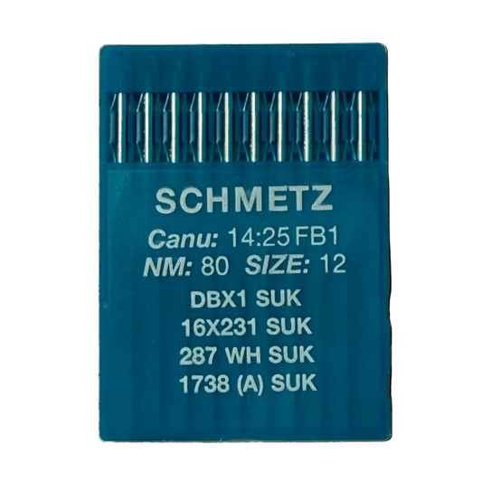 Industrial sewing machine needles SCHMETZ DBx1 (1738) SUK for knitwear and denim - 10 pcs.