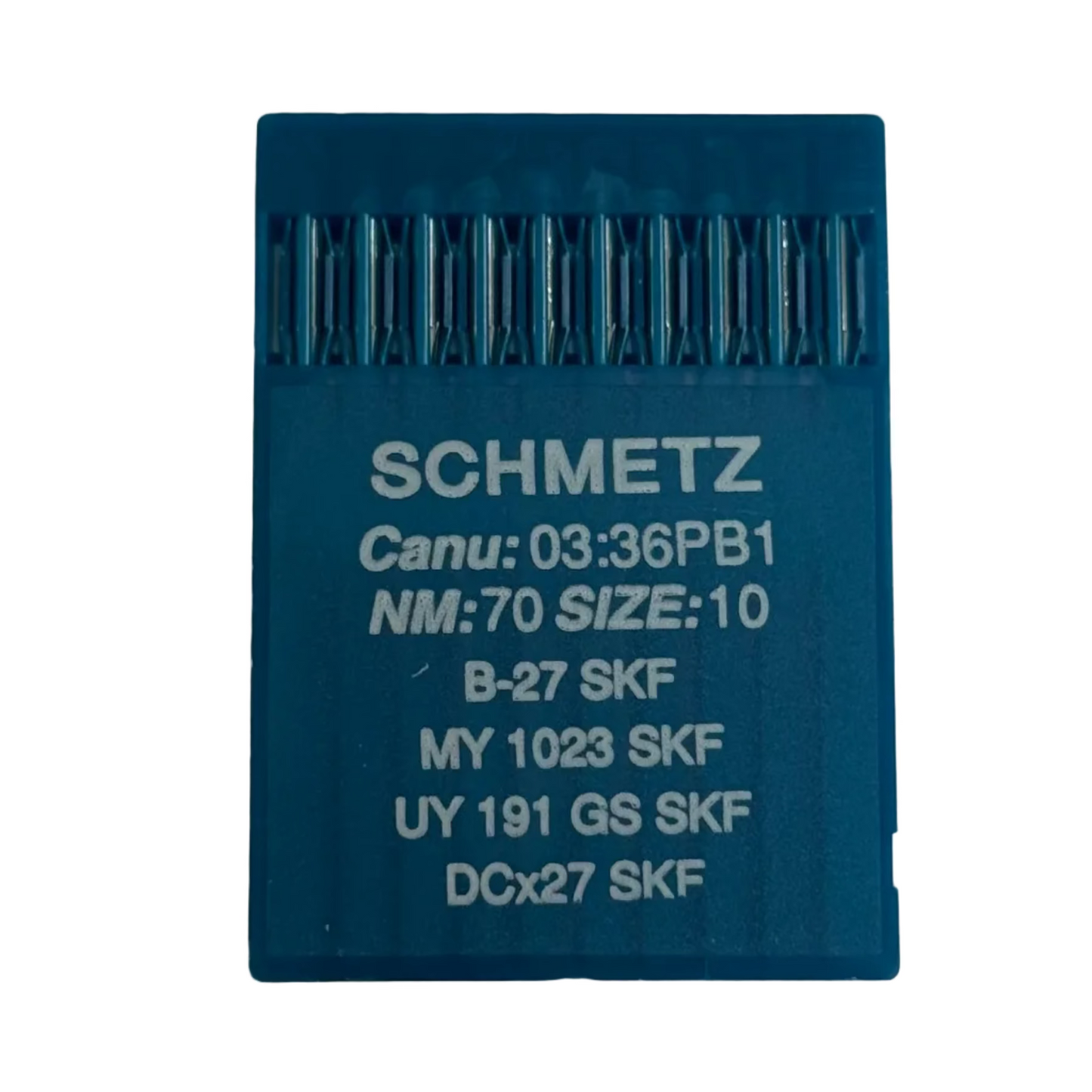 Aiguilles pour surjeteuse industrielles SCHMETZ DCx27 (B-27) SKF pour maille très grossière - 10 pcs.
