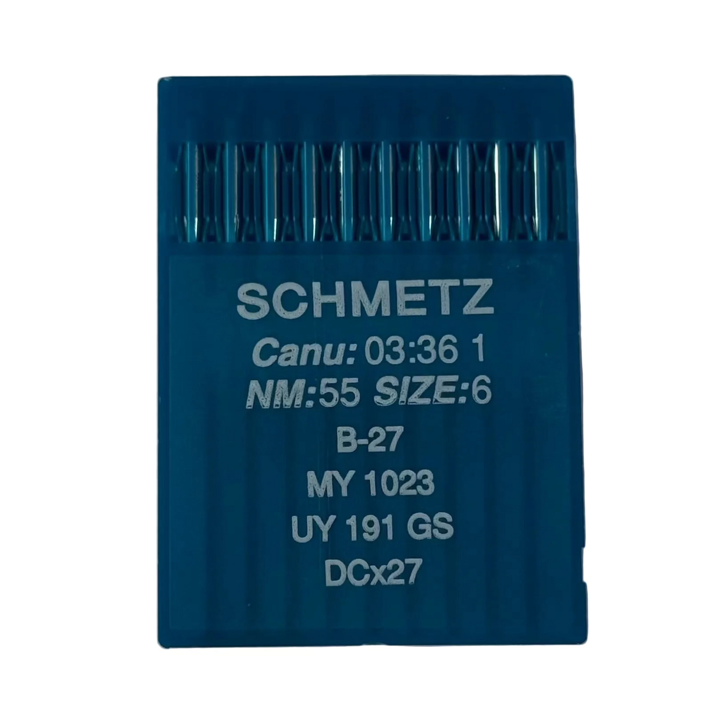 Aiguilles universelles pour surjeteuse industrielle SCHMETZ DCx27 (B-27) - 10 pièces