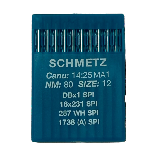 Industrial sewing machine needles SCHMETZ DBx1 (1738) SPI for dense and thin fabrics - 10 pcs.