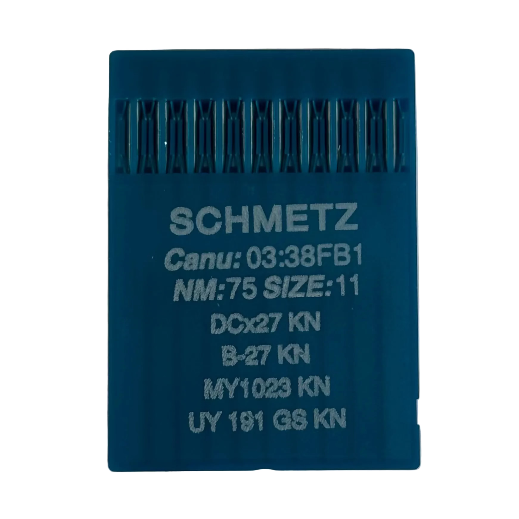Bild mit SCHMETZ DCx27 (B-27) SUK KN Overlocknadeln für feine Strickwaren - 10 Stk. – online erhältlich bei Šarlotes audumi