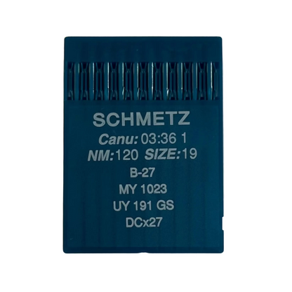 Aiguilles universelles pour surjeteuse industrielle SCHMETZ DCx27 (B-27) - 10 pièces