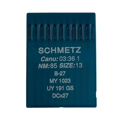 Aiguilles universelles pour surjeteuse industrielle SCHMETZ DCx27 (B-27) - 10 pièces