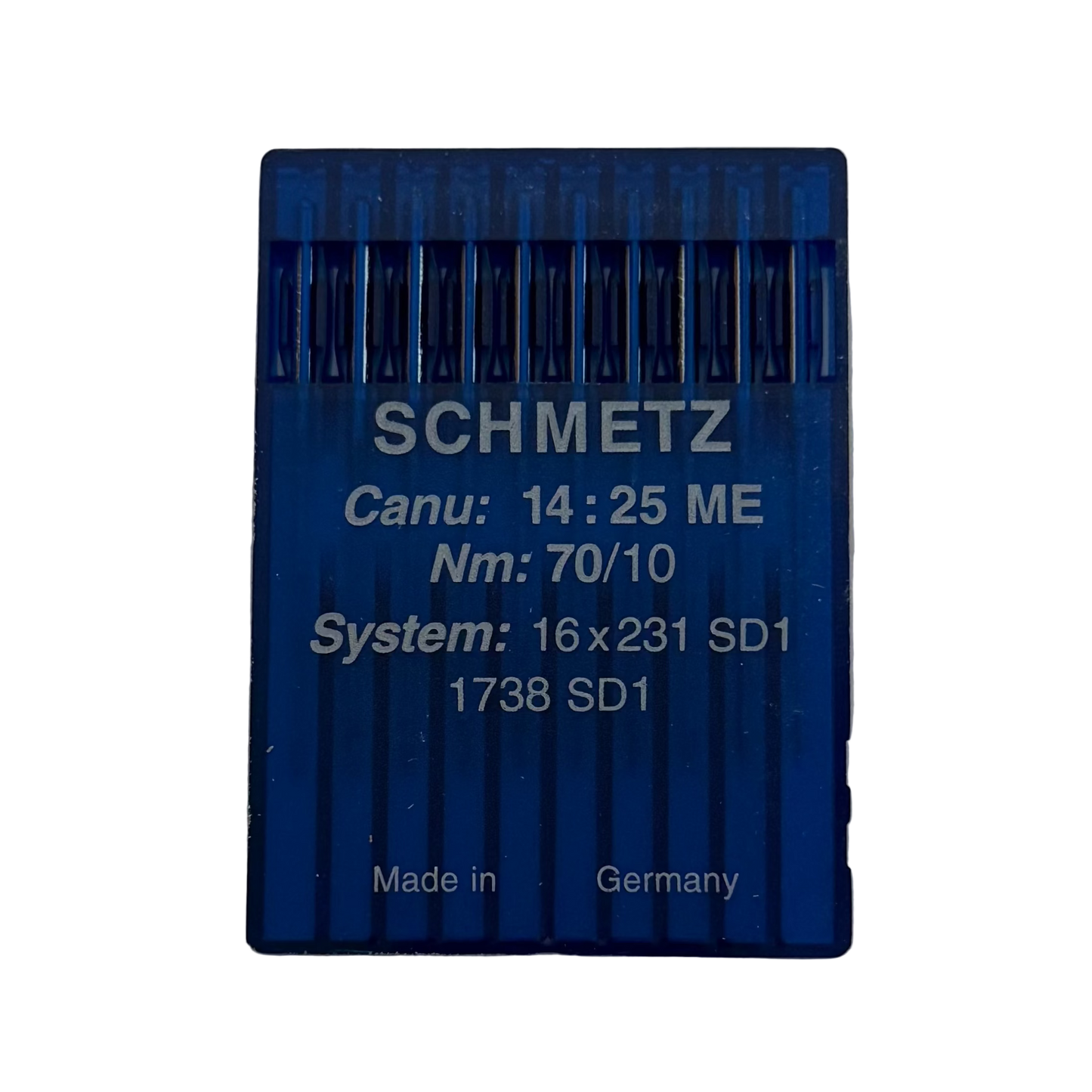 Adhesive needles for industrial sewing machines SCHMETZ DBx1 SD1 – for leather, plastic, and PVC materials (10 pcs.)