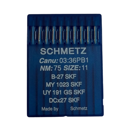 Aiguilles pour surjeteuse industrielles SCHMETZ DCx27 (B-27) SKF pour maille très grossière - 10 pcs.